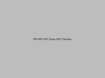 Kits electricos económicos para ROVER 400 (Serie 400) Familiar